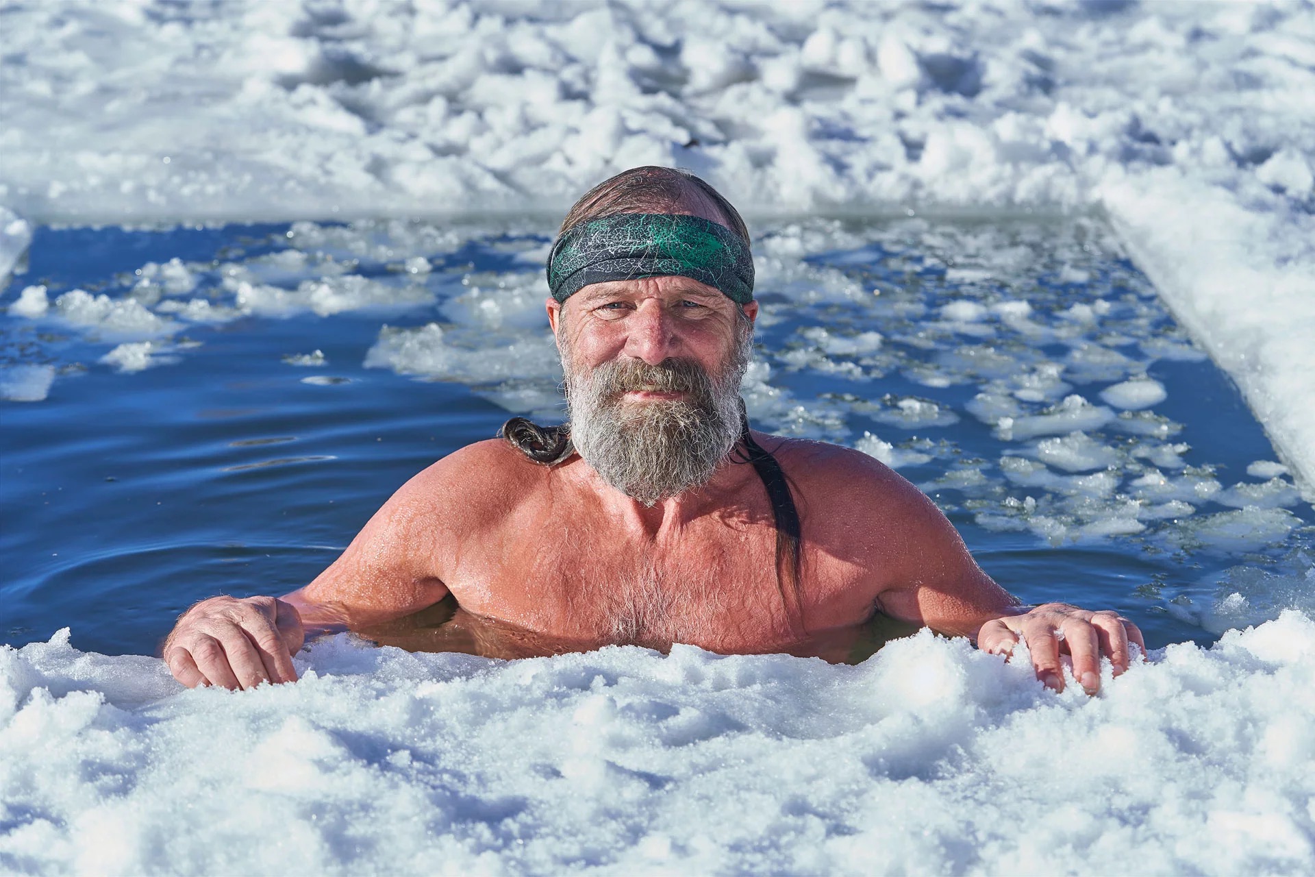 Ice Bath Wim Hof